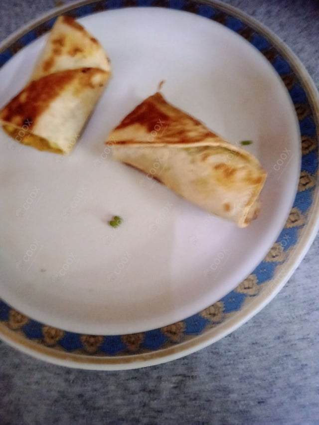 Delicious Veg Kathi Rolls prepared by COOX