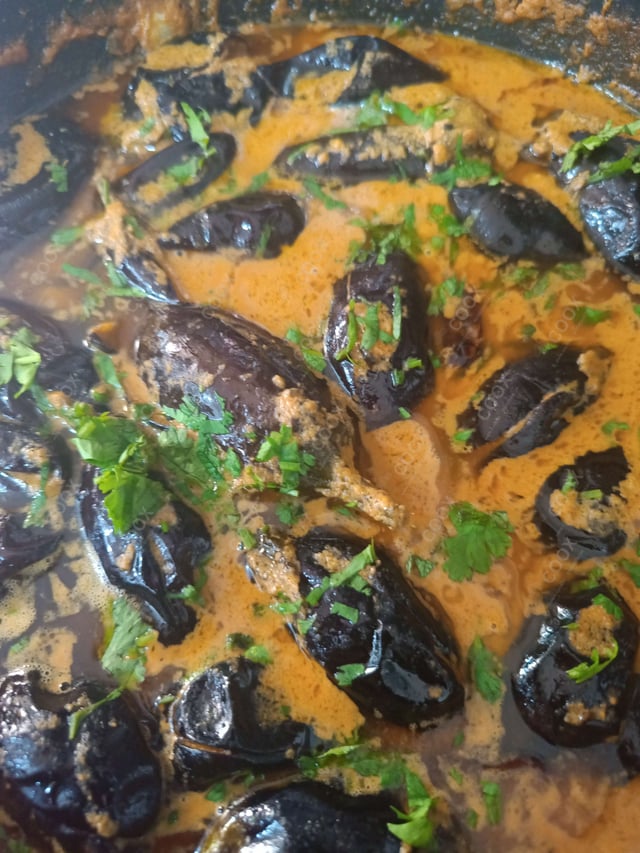 Tasty Bagara Baingan cooked by COOX chefs cooks during occasions parties events at home