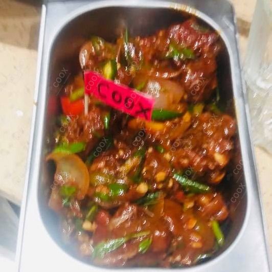 Tasty Chilli  Chicken cooked by COOX chefs cooks during occasions parties events at home