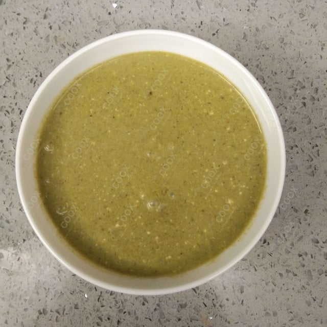 Tasty Green Chutney cooked by COOX chefs cooks during occasions parties events at home