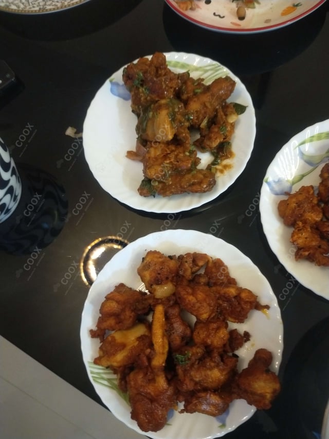 Tasty Chicken 65 cooked by COOX chefs cooks during occasions parties events at home