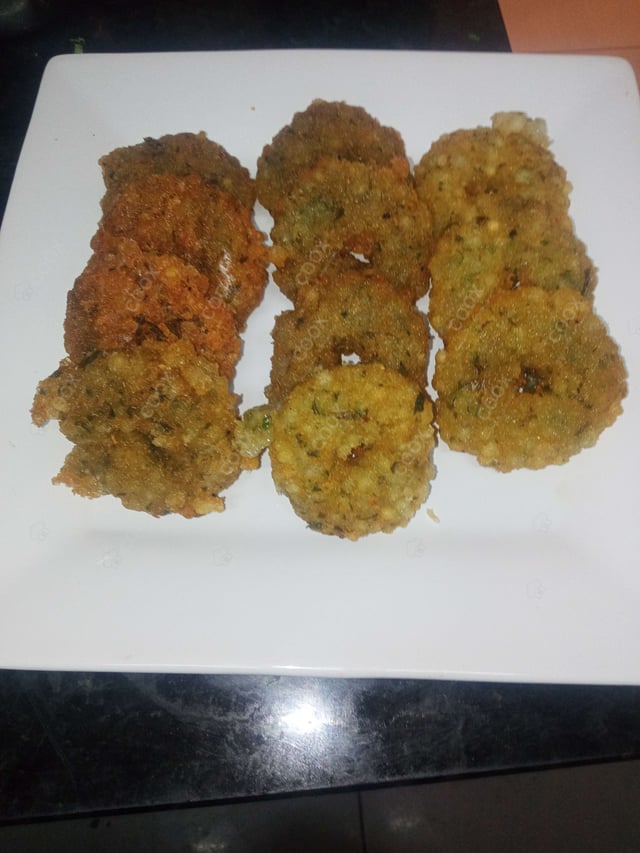 Tasty Sabudana Vada cooked by COOX chefs cooks during occasions parties events at home