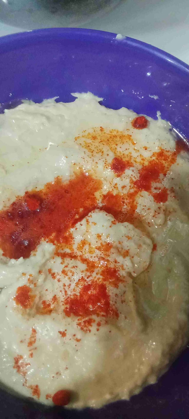 Delicious Hummus Dip prepared by COOX