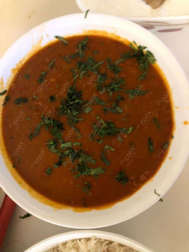 Tasty Rajma cooked by COOX chefs cooks during occasions parties events at home