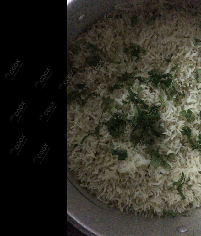 Tasty Jeera Rice cooked by COOX chefs cooks during occasions parties events at home