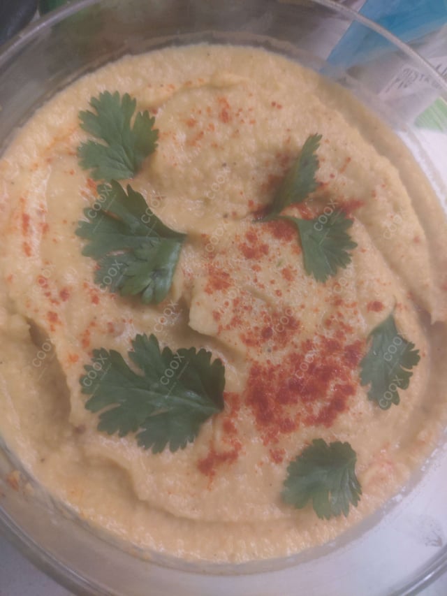 Delicious Hummus Dip prepared by COOX