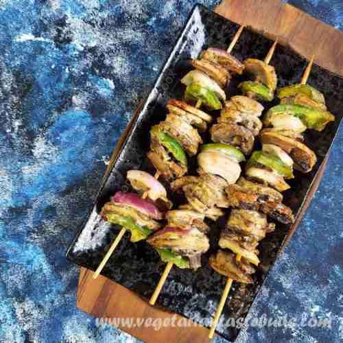 Tasty Mushroom Tikka cooked by COOX chefs cooks during occasions parties events at home