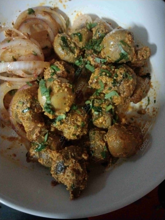 Tasty Mushroom Tikka cooked by COOX chefs cooks during occasions parties events at home