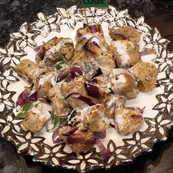 Tasty Malai Soya Chaap (Dry) cooked by COOX chefs cooks during occasions parties events at home