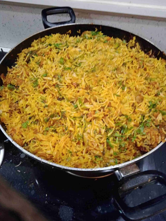 Delicious Chicken Biryani prepared by COOX
