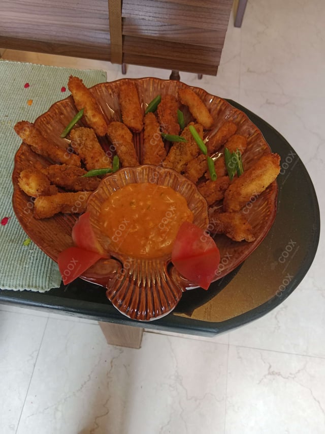 Tasty Fish Fingers cooked by COOX chefs cooks during occasions parties events at home