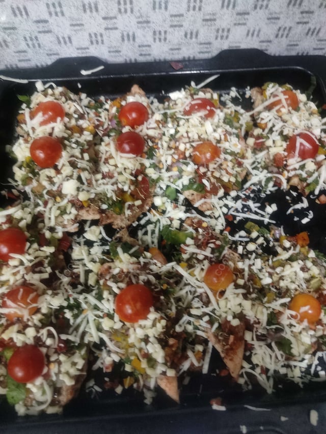 Tasty Chicken Bruschetta cooked by COOX chefs cooks during occasions parties events at home