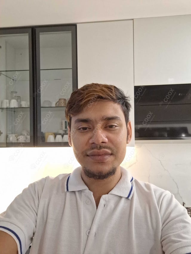 Chef from COOX at bookings. Professional cooks chefs at home