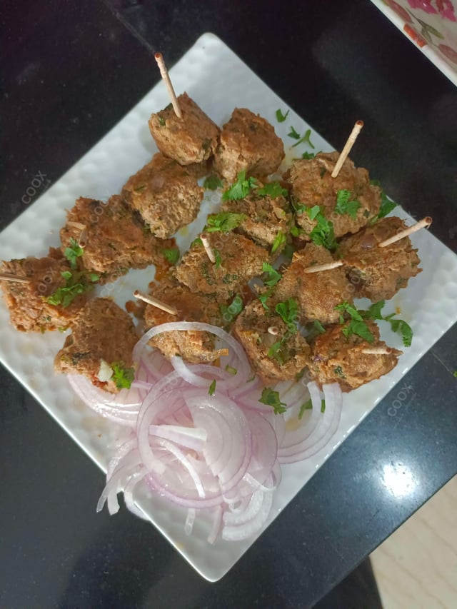 Tasty Mutton Seekh Kebab cooked by COOX chefs cooks during occasions parties events at home