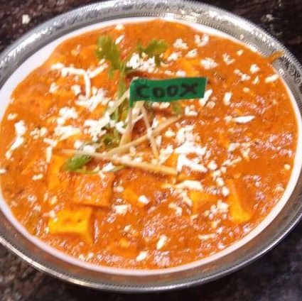 Tasty Paneer Lababdar cooked by COOX chefs cooks during occasions parties events at home