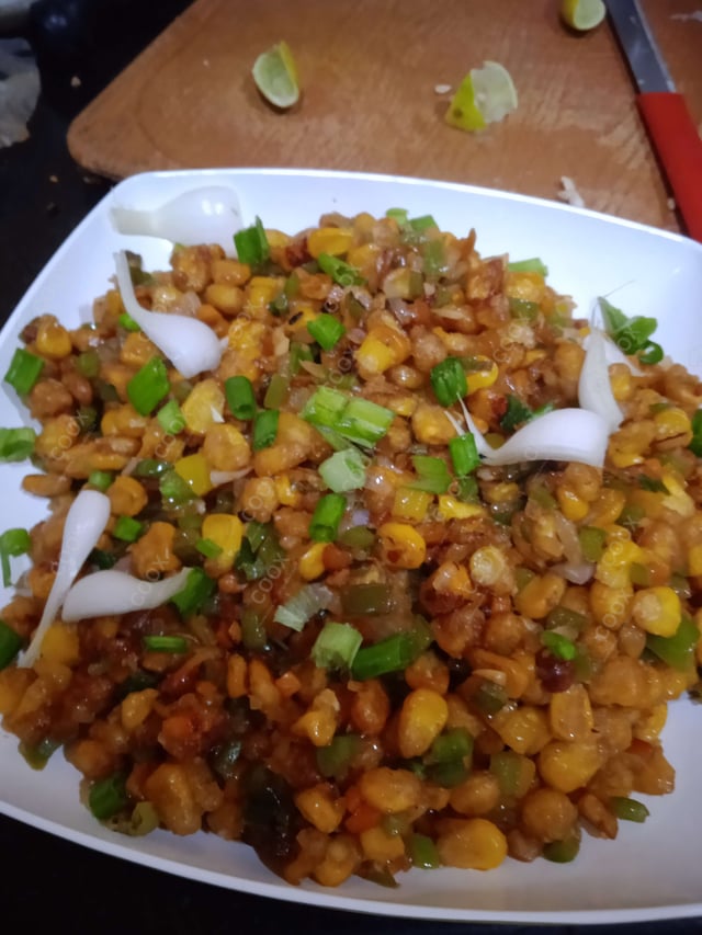 Tasty Crispy Fried Corn cooked by COOX chefs cooks during occasions parties events at home