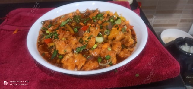 Tasty Chicken Chilli Garlic Noodles cooked by COOX chefs cooks during occasions parties events at home