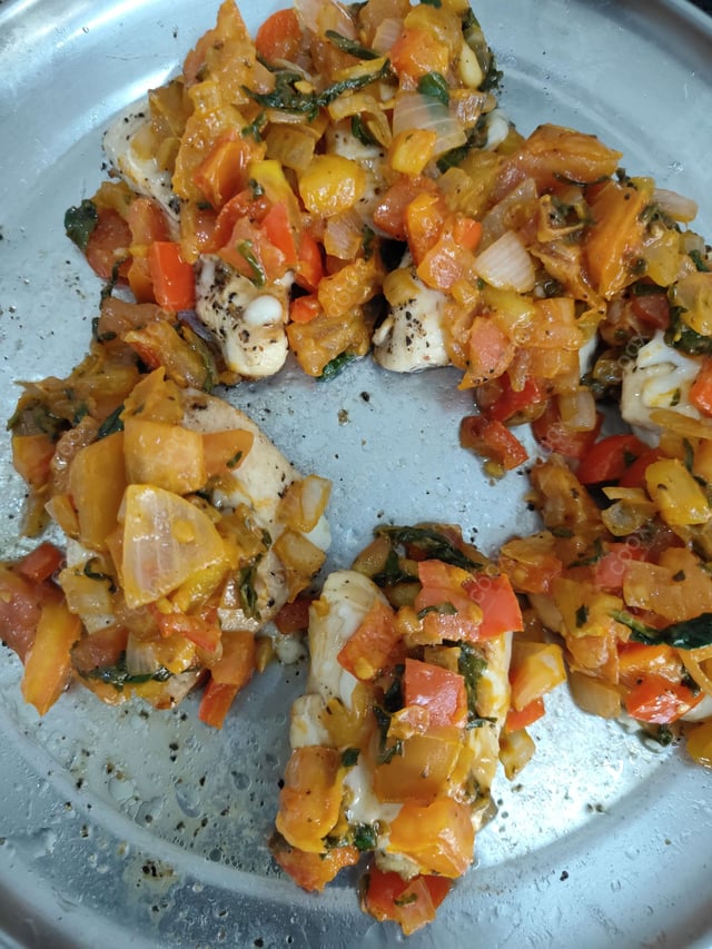 Tasty Chicken Bruschetta cooked by COOX chefs cooks during occasions parties events at home