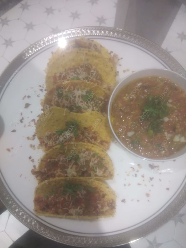 Tasty Grilled Chicken Taco cooked by COOX chefs cooks during occasions parties events at home