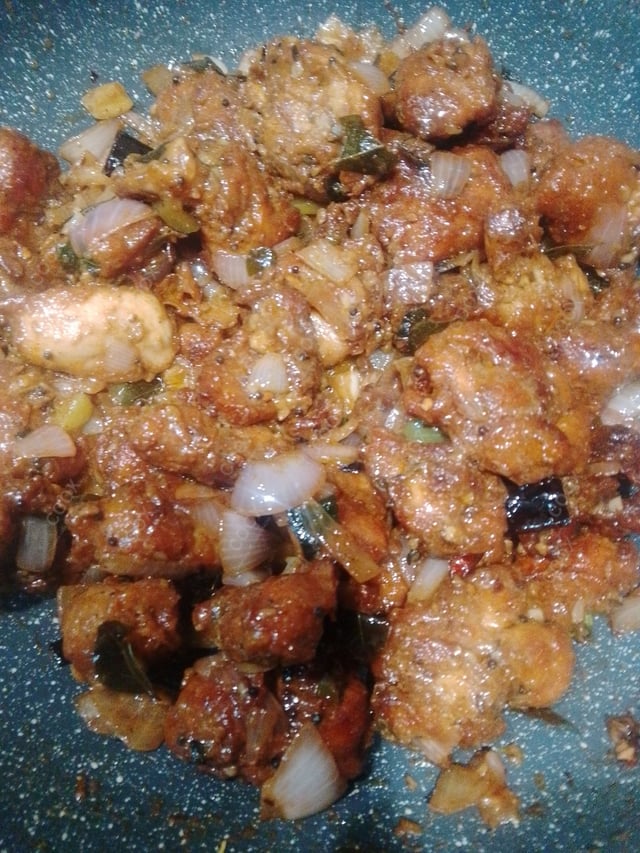 Tasty Chicken 65 cooked by COOX chefs cooks during occasions parties events at home