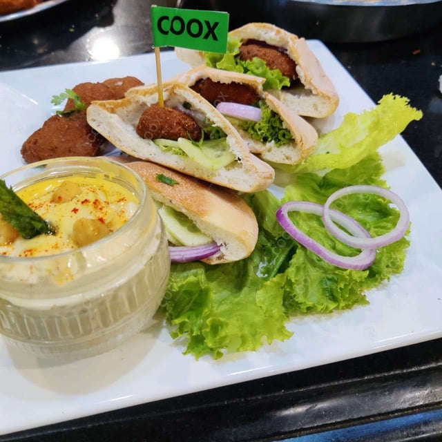 Tasty Falafel Pockets cooked by COOX chefs cooks during occasions parties events at home