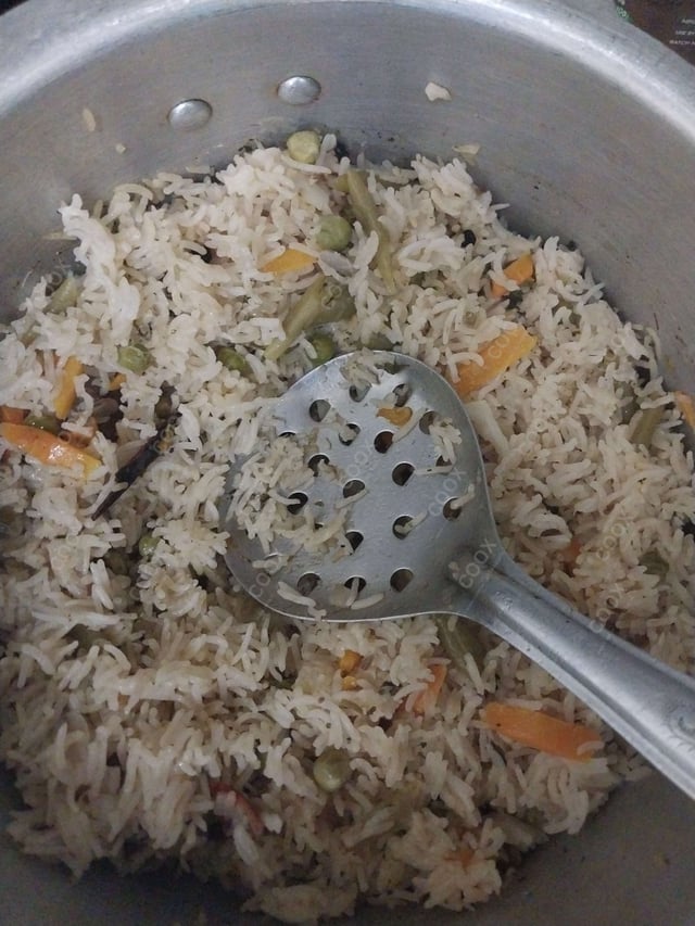 Delicious Veg Biryani prepared by COOX