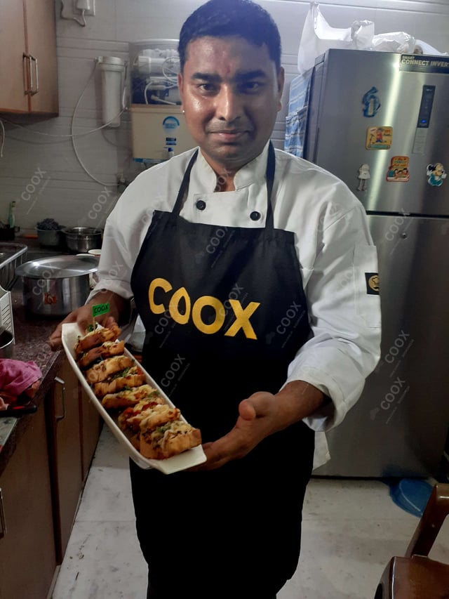 Tasty Tomato Mushroom Bruschetta cooked by COOX chefs cooks during occasions parties events at home