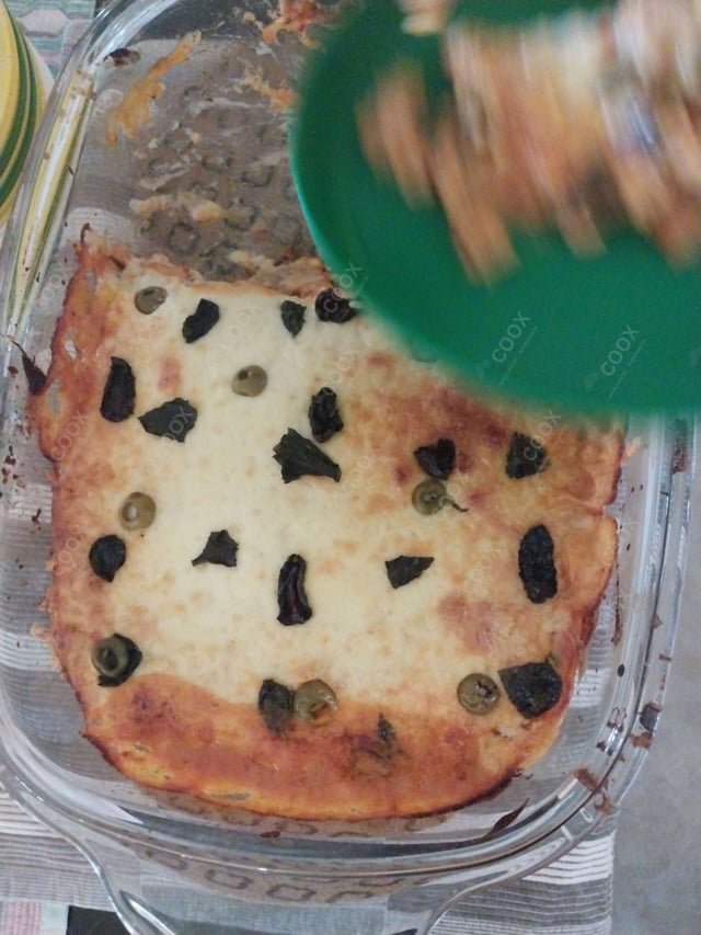 Tasty Veg Lasagna cooked by COOX chefs cooks during occasions parties events at home