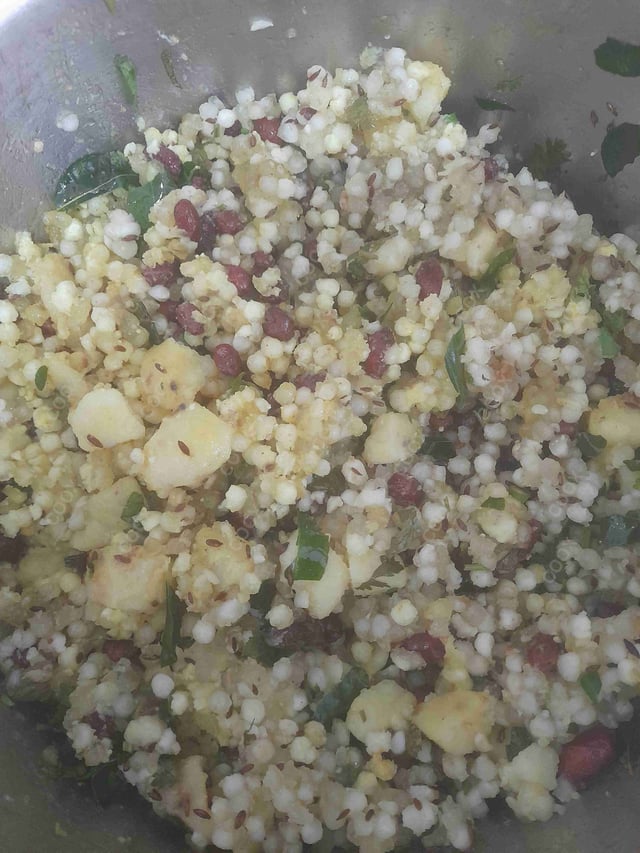 Tasty Sabudana Khichdi cooked by COOX chefs cooks during occasions parties events at home
