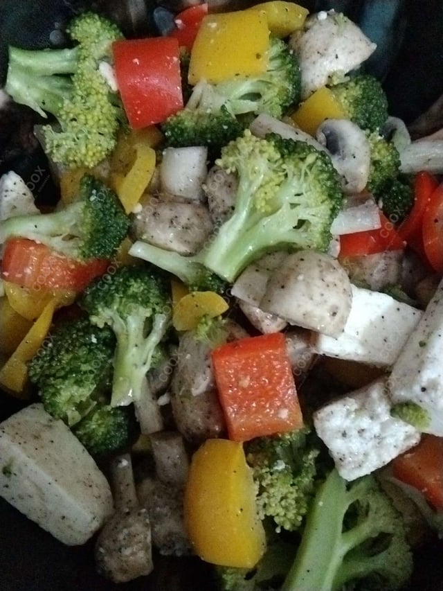 Tasty Vegetable Salt and Pepper cooked by COOX chefs cooks during occasions parties events at home