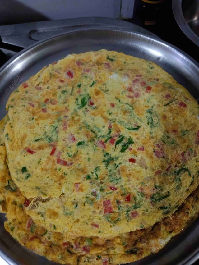 Tasty Omelette cooked by COOX chefs cooks during occasions parties events at home