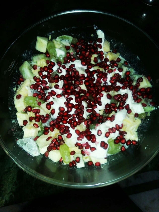 Tasty Fruit Cream cooked by COOX chefs cooks during occasions parties events at home