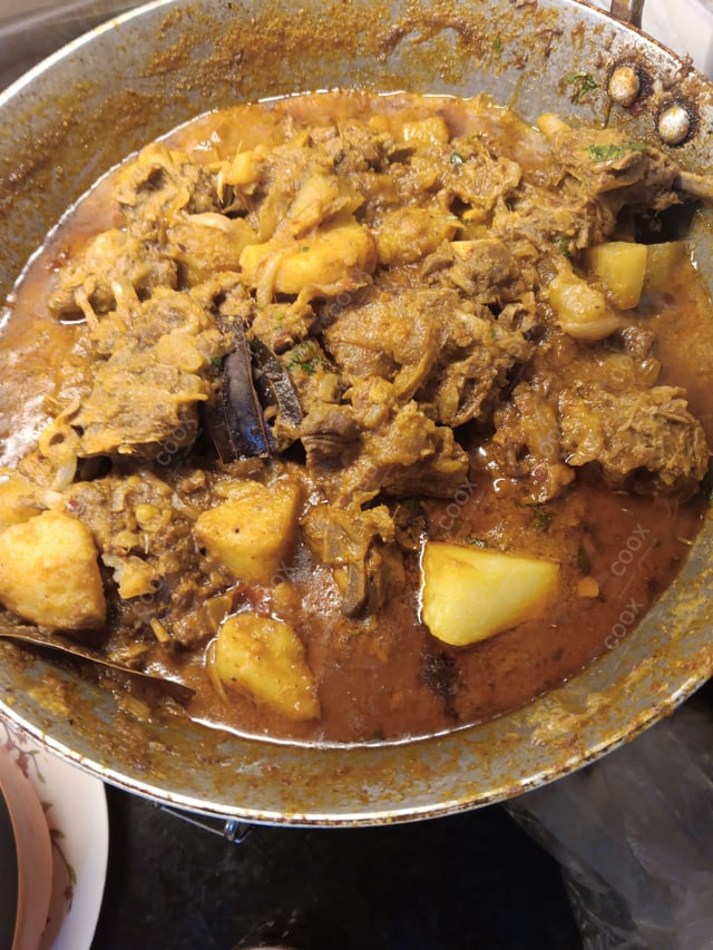 Tasty Mutton Curry cooked by COOX chefs cooks during occasions parties events at home