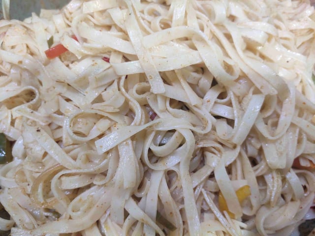 Tasty Veg Pad Thai Noodles cooked by COOX chefs cooks during occasions parties events at home
