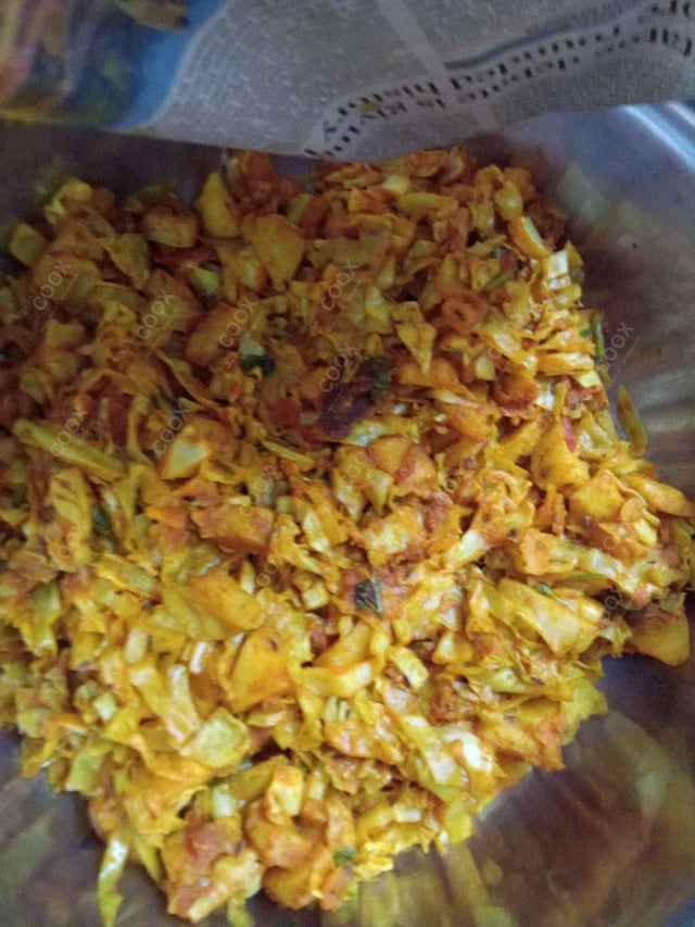 Tasty Aloo Patta Gobhi cooked by COOX chefs cooks during occasions parties events at home
