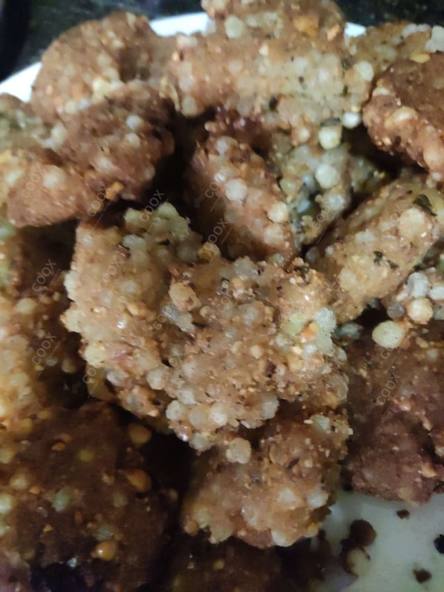 Tasty Sabudana Tikki cooked by COOX chefs cooks during occasions parties events at home