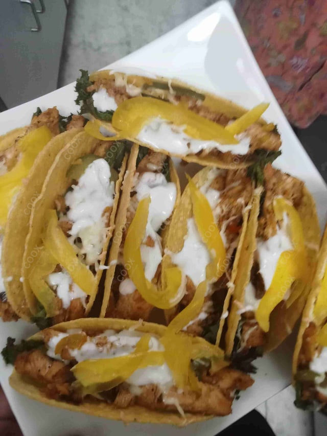 Tasty Grilled Chicken Taco cooked by COOX chefs cooks during occasions parties events at home
