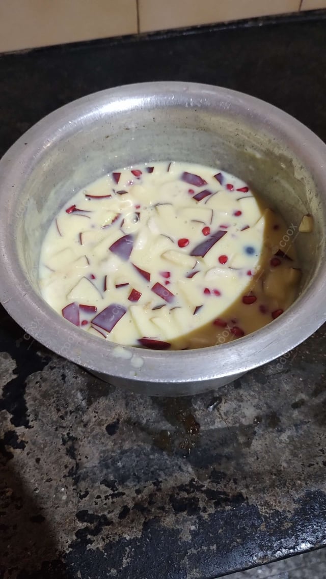 Delicious Fruit Custard prepared by COOX