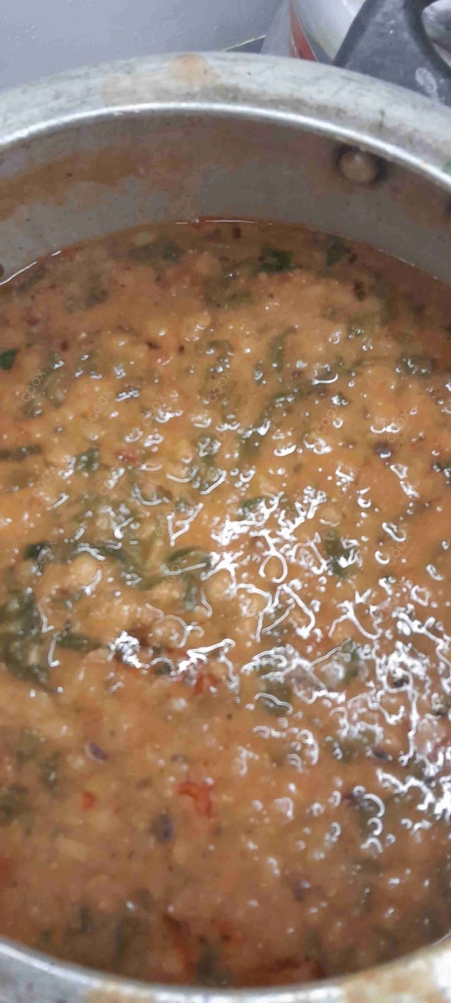 Tasty Palak Dal cooked by COOX chefs cooks during occasions parties events at home