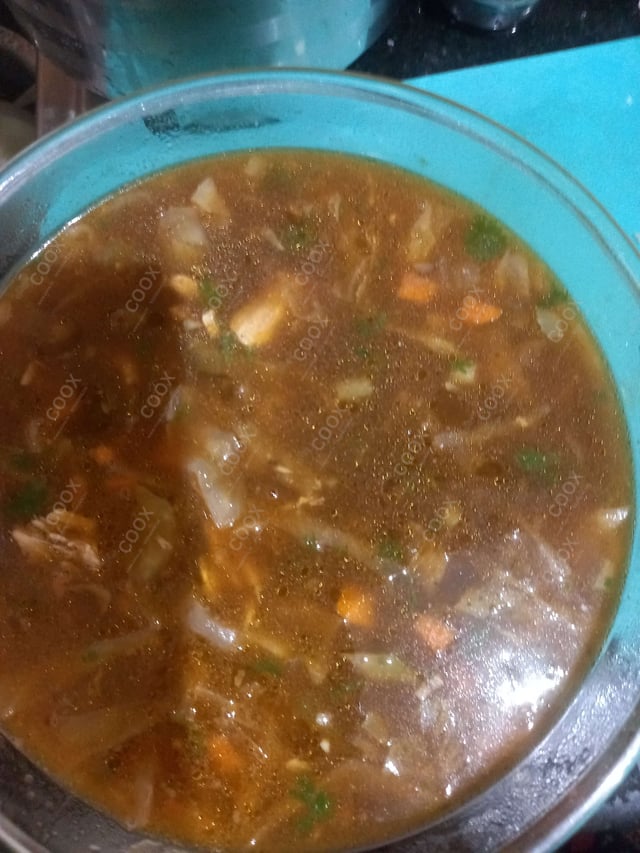 Tasty Chicken Hot & Sour Soup cooked by COOX chefs cooks during occasions parties events at home