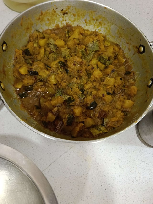 Tasty Kaddu ki Sabzi cooked by COOX chefs cooks during occasions parties events at home