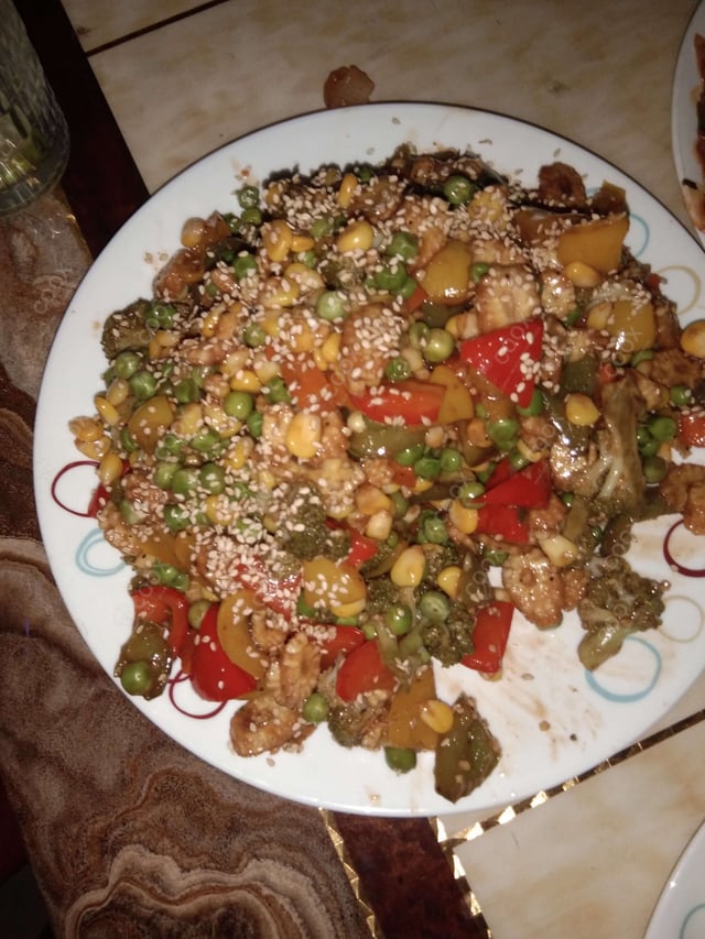 Tasty Taco Salad cooked by COOX chefs cooks during occasions parties events at home