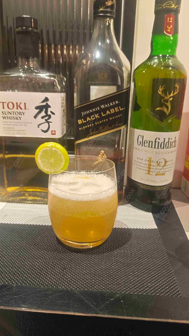 Tasty Whiskey Sour cooked by COOX chefs cooks during occasions parties events at home