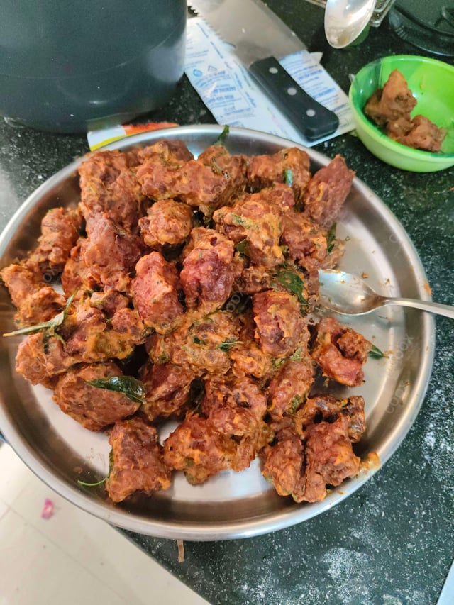 Tasty Chicken 65 cooked by COOX chefs cooks during occasions parties events at home