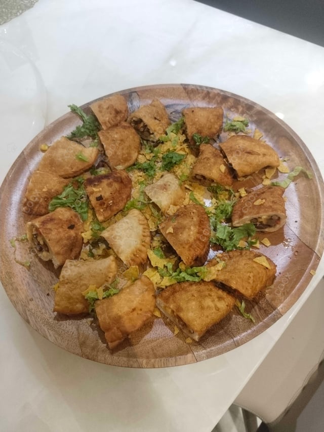 Tasty Veg Empanada cooked by COOX chefs cooks during occasions parties events at home