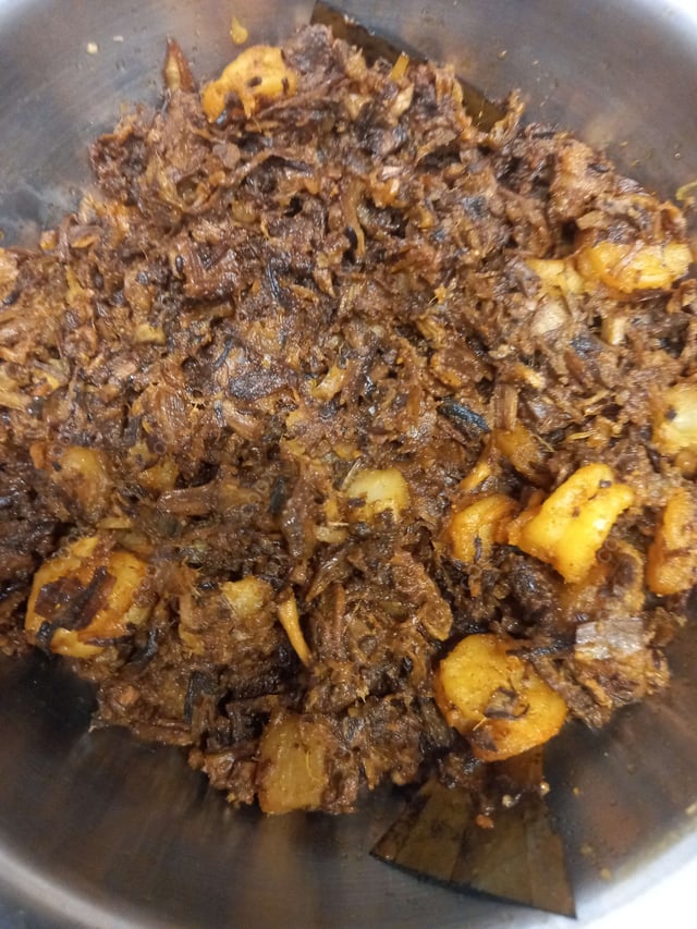 Tasty Gobhi Matar cooked by COOX chefs cooks during occasions parties events at home