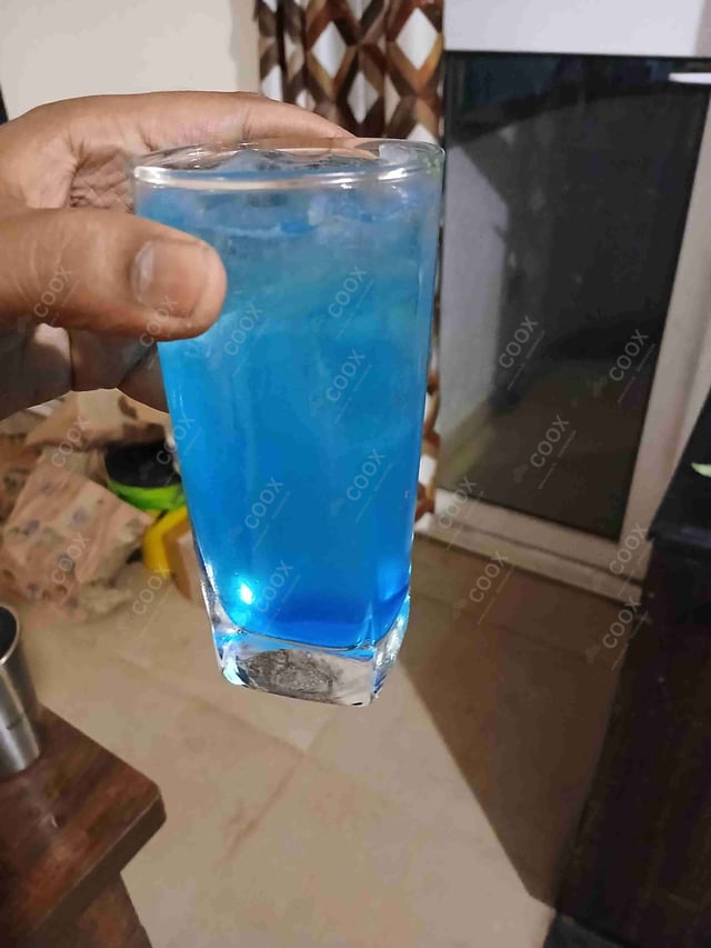 Tasty Blue Lagoon cooked by COOX chefs cooks during occasions parties events at home