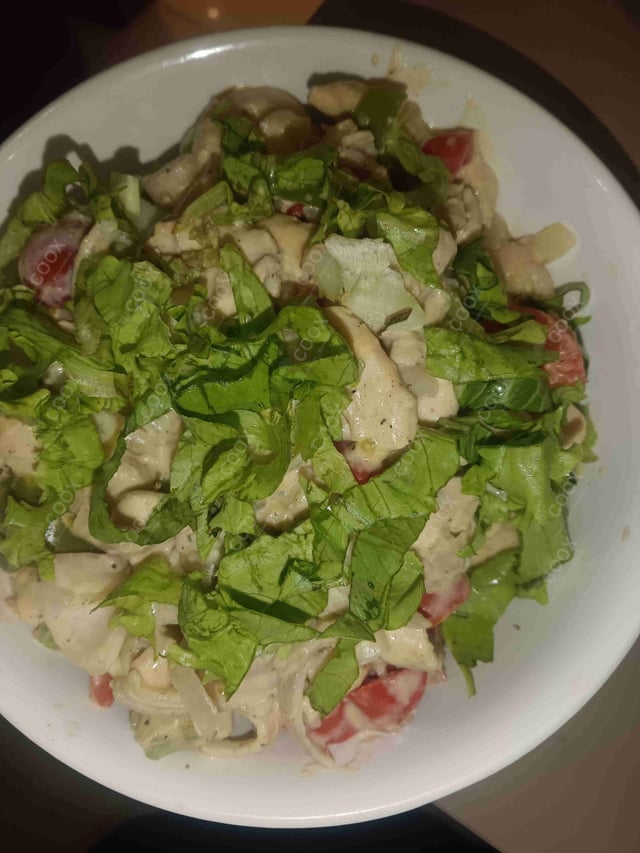 Tasty Chicken Cheese Salad cooked by COOX chefs cooks during occasions parties events at home