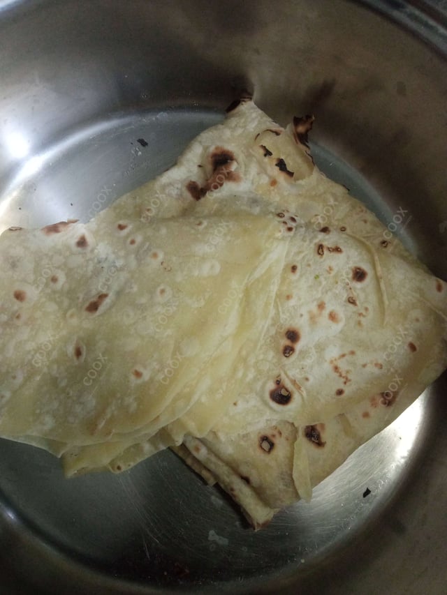 Tasty Rumali Rotis cooked by COOX chefs cooks during occasions parties events at home