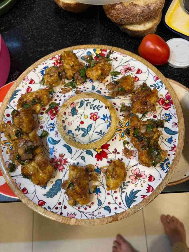 Tasty Thai Basil Chicken cooked by COOX chefs cooks during occasions parties events at home